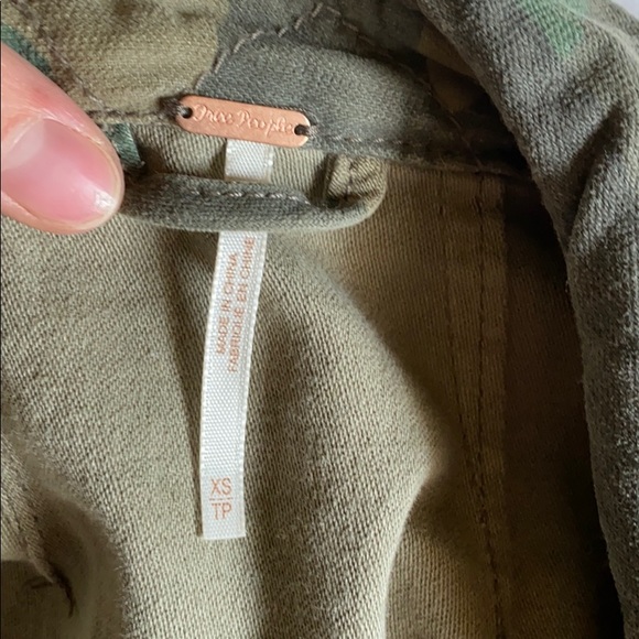 Free People camo jacket - Picture 3 of 3